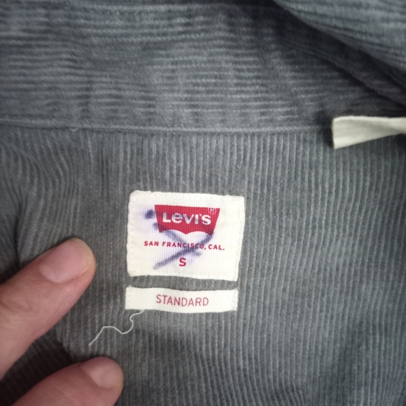 Levi's Blue Casual Button Down Shirt - Picture 2 of 2